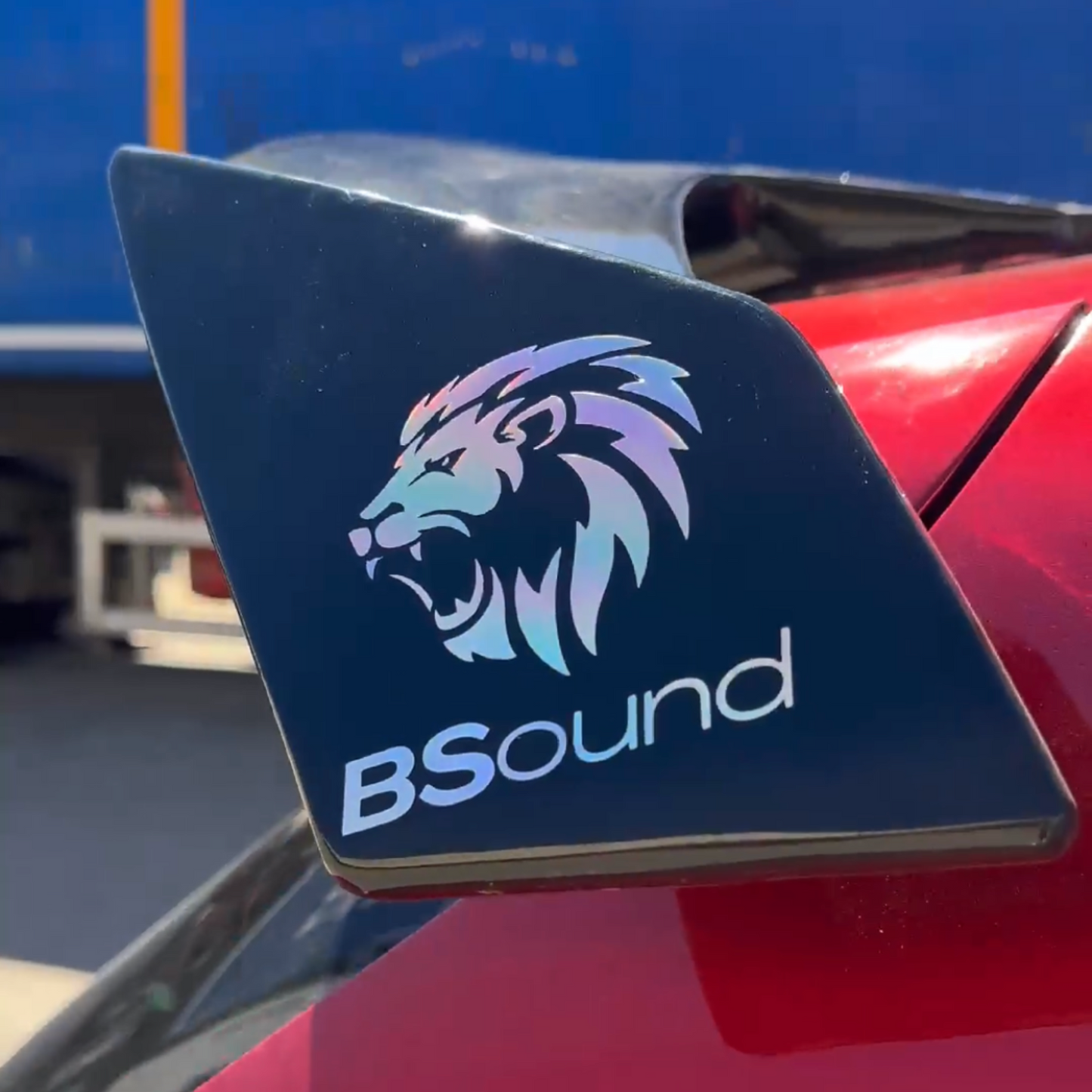 BSound® Holographic Sticker